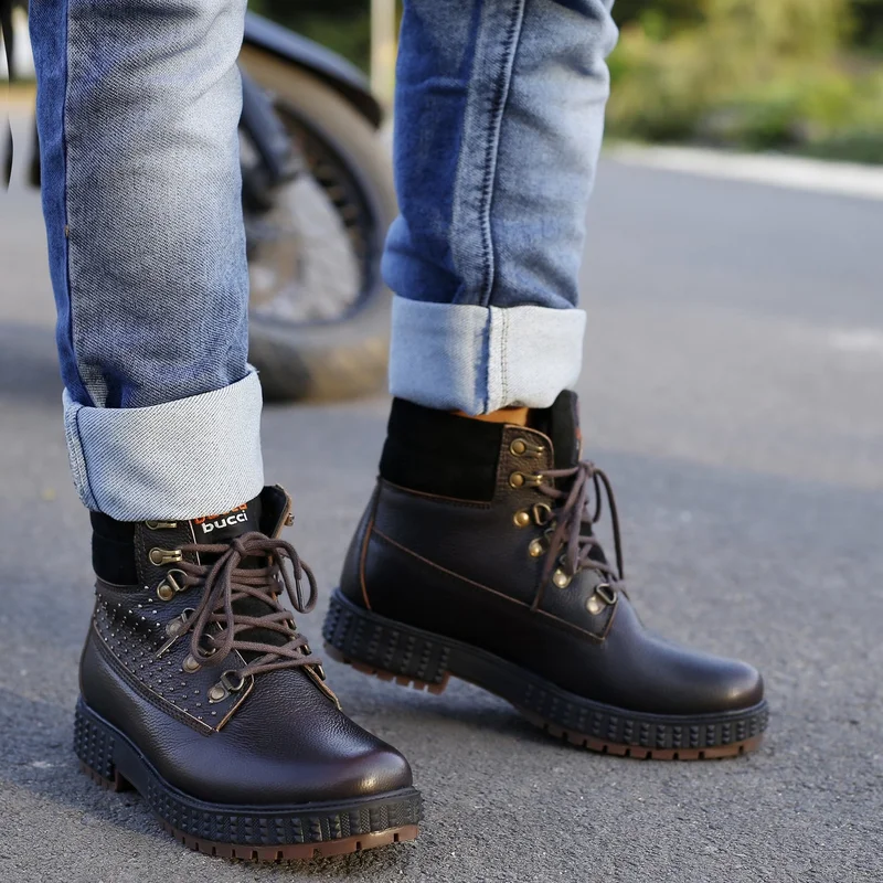 Bacca Bucci Brown Storm Boots for Men | Best Price UAE